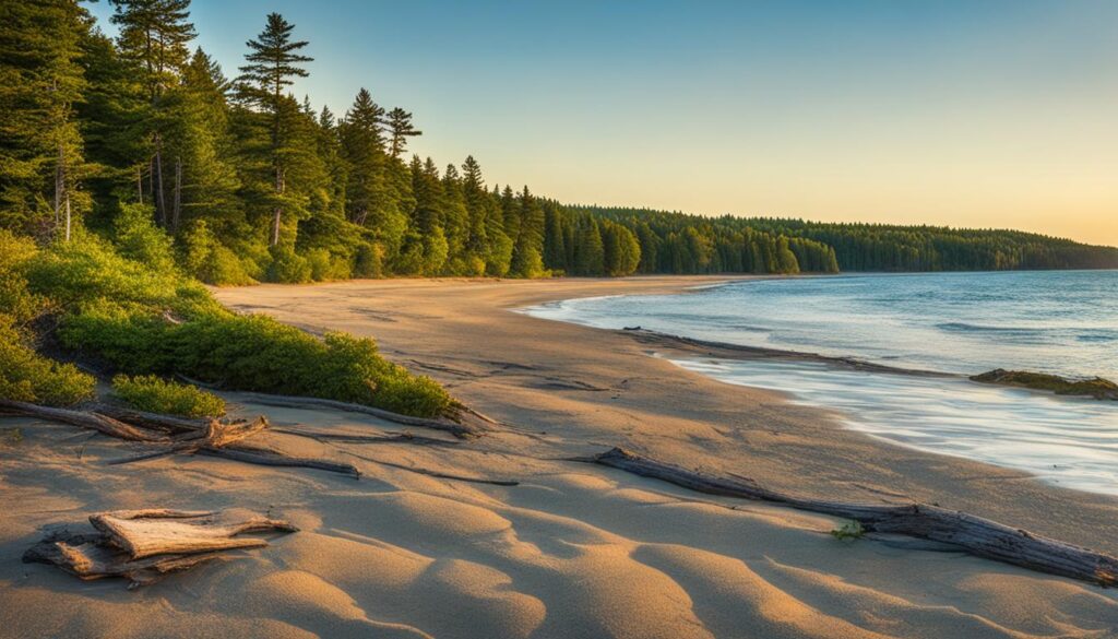 sandy beaches in Maine