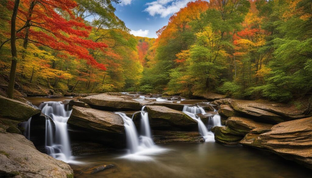 scenic views at Wildcat Mountain State Park