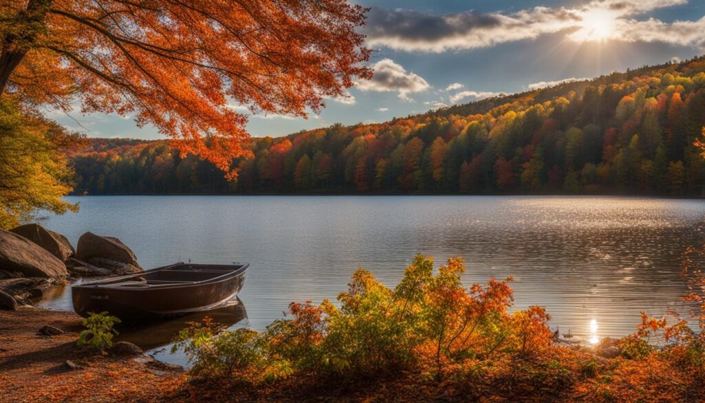 scenic views at sleepy hollow state park