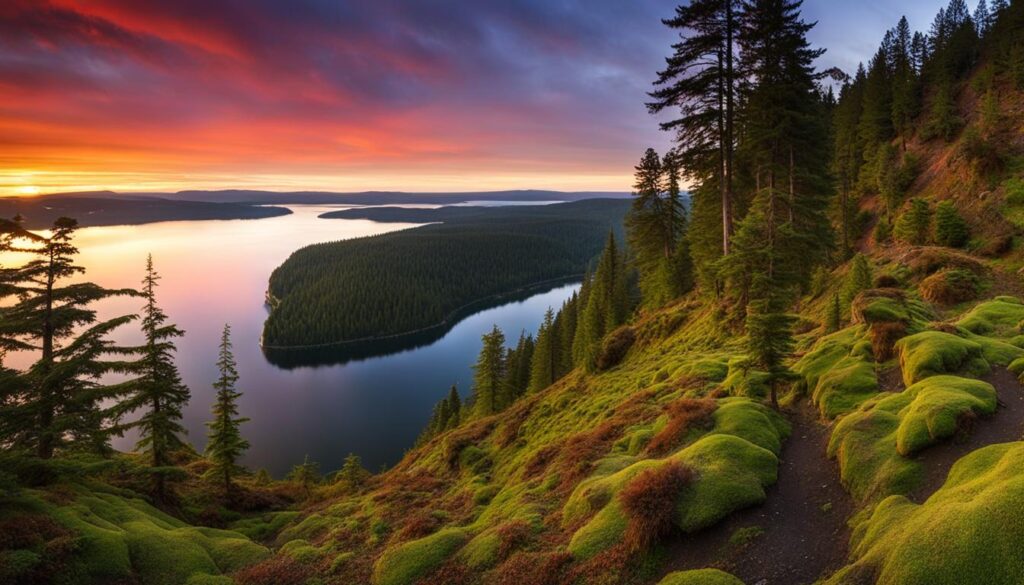 scenic views in Washington