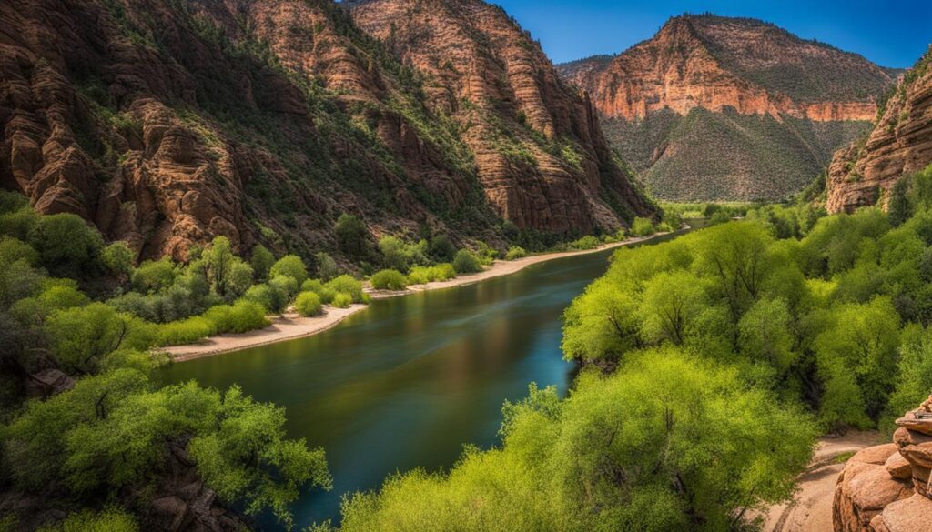 scenic views of Cimarron Canyon