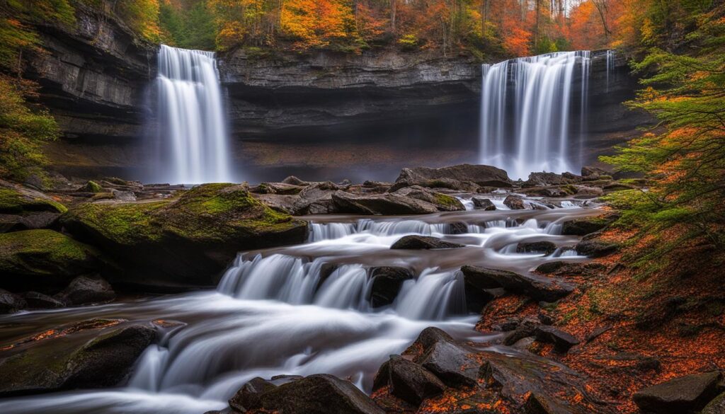 scenic waterfalls in New York state