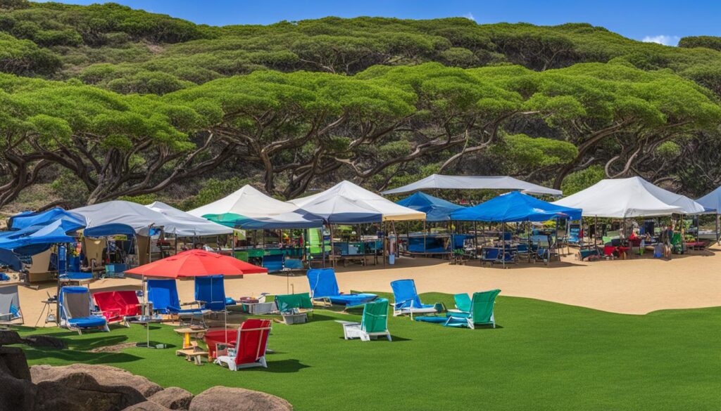 services and facilities at Hapuna Beach State Recreation Area