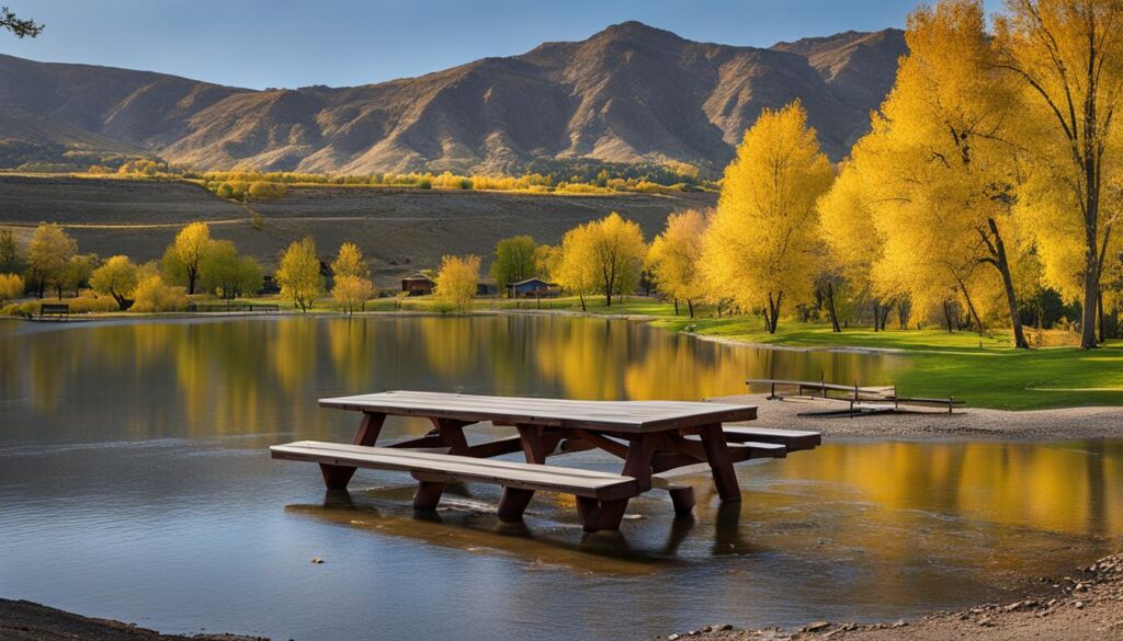 services and facilities at Hyrum State Park Utah