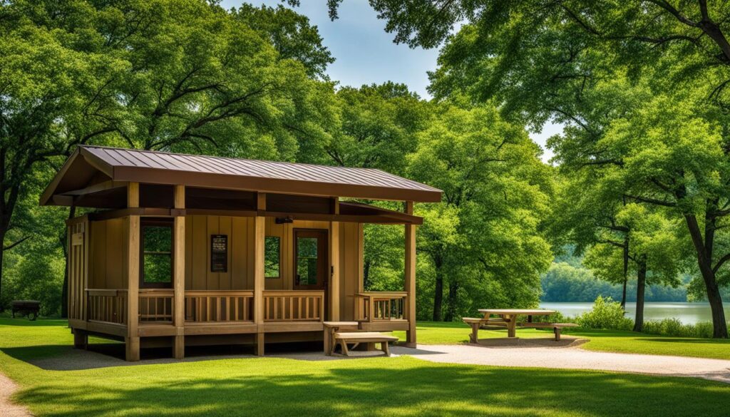 services and facilities at Katy Trail State Park