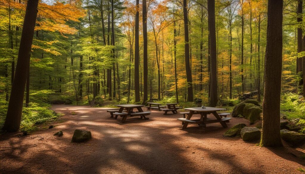 services and facilities brimfield state forest