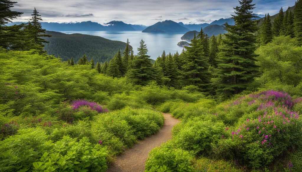 shoup bay hiking trails