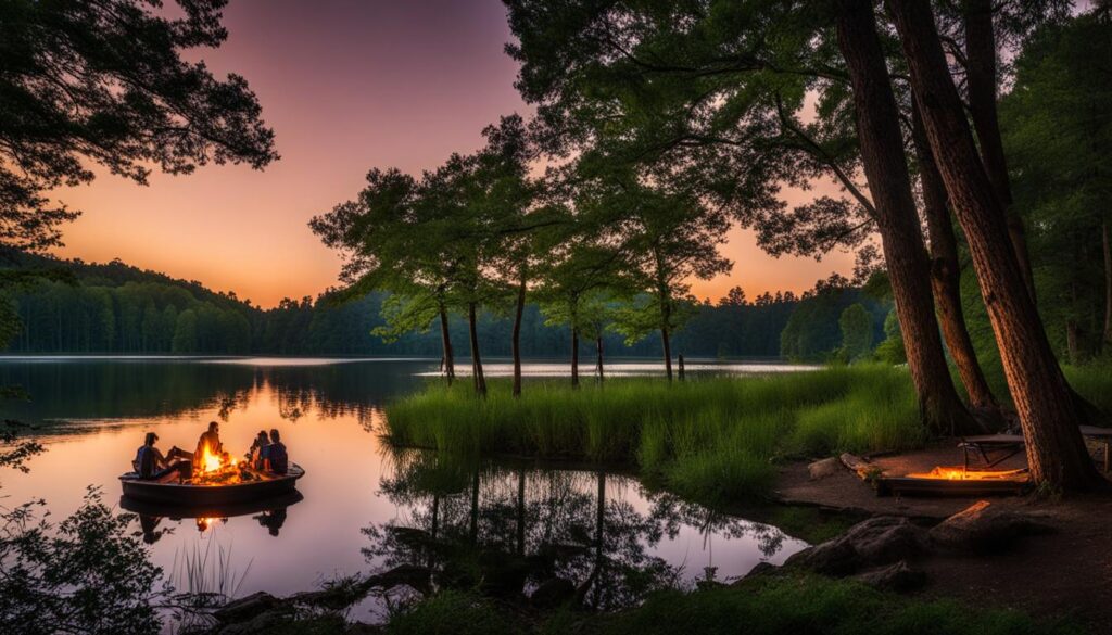 silver lake state park camping