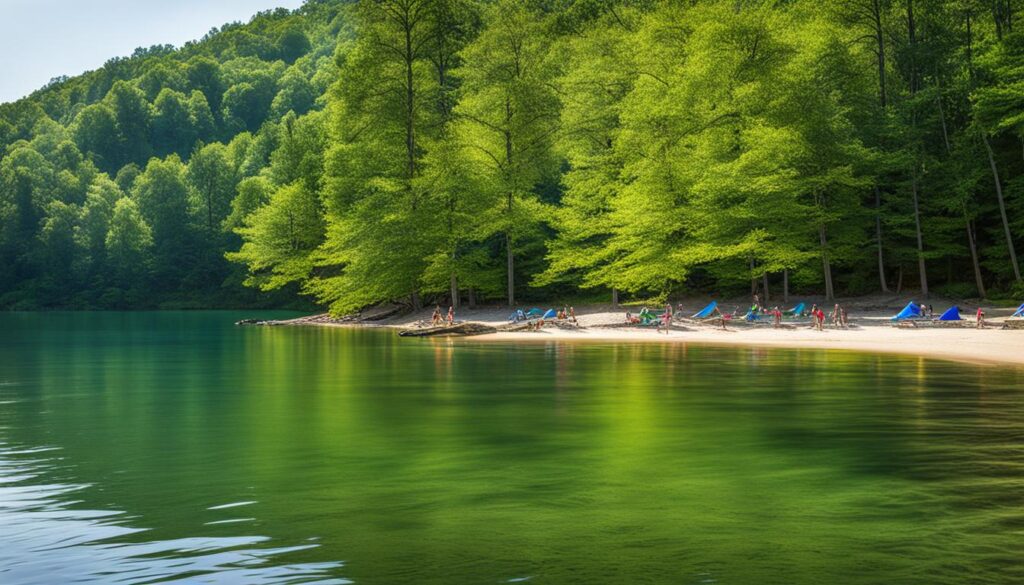 swimming beach