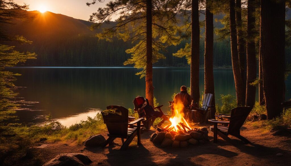 twin lakes state park camping