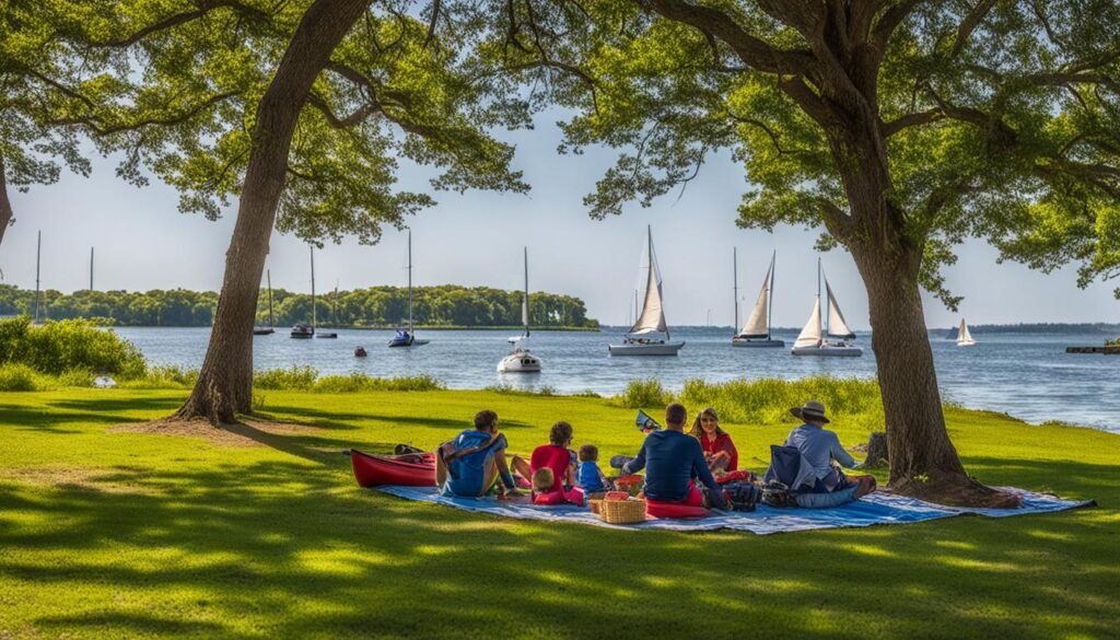 visiting Minnie Island State Park