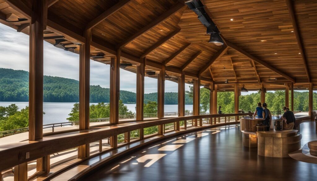 visitor centers at Lake James State Park