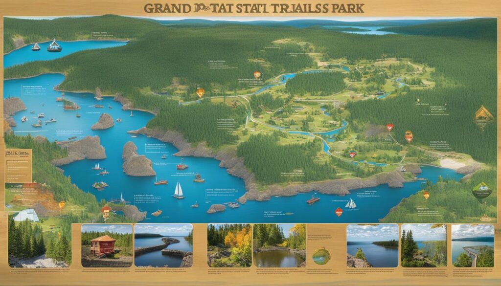 visitor information for Grand Portage State Park
