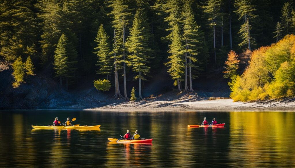 water activities at penrose point state park