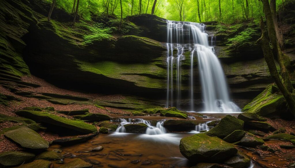 waterfall in Tennessee