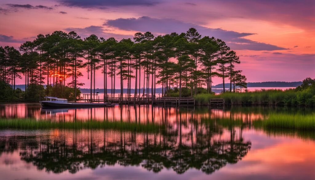 waterfront state parks South Carolina