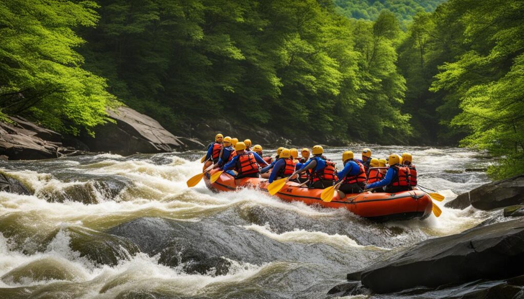 whitewater rafting