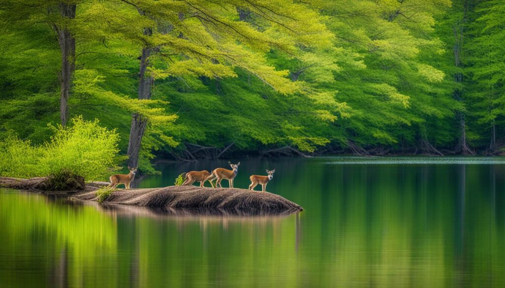 wildlife in middle peninsula state park