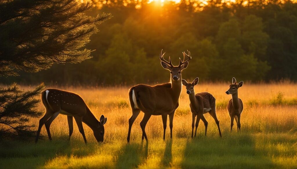 wildlife spotting in Cedar Point State Park