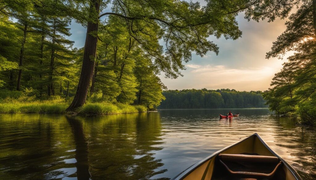 wilson state park canoeing