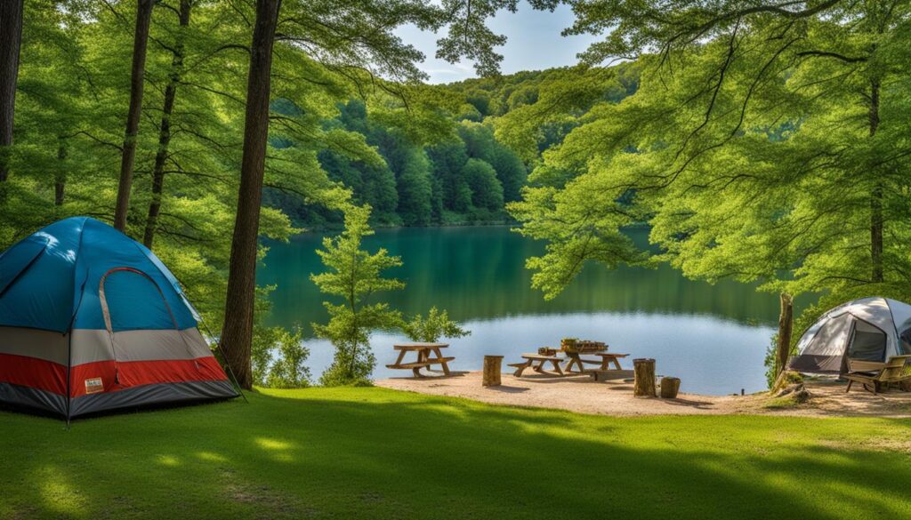 yankee springs state recreation area camping