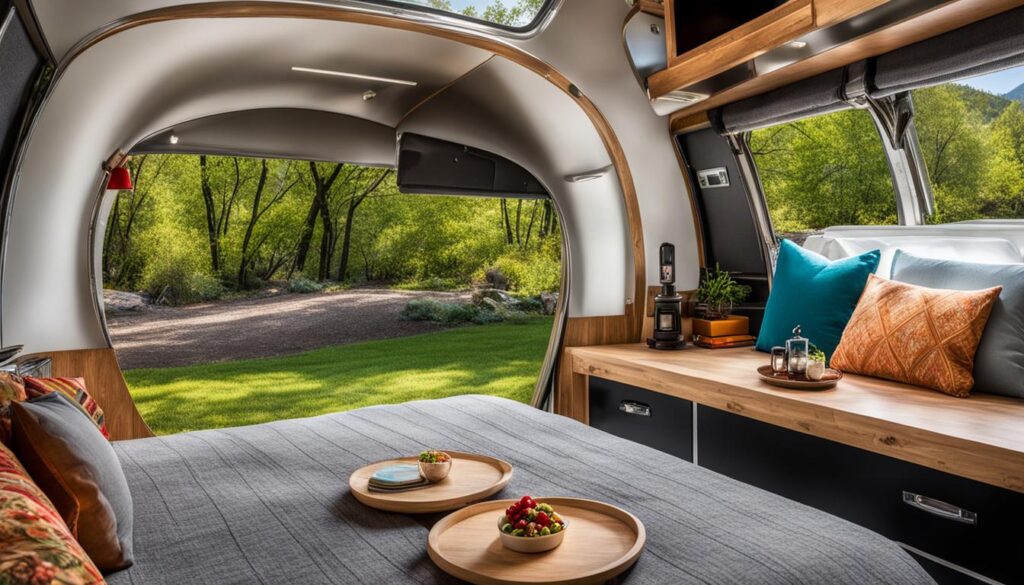 Airstream glamping essentials