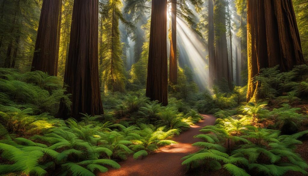 Ancient coast redwoods