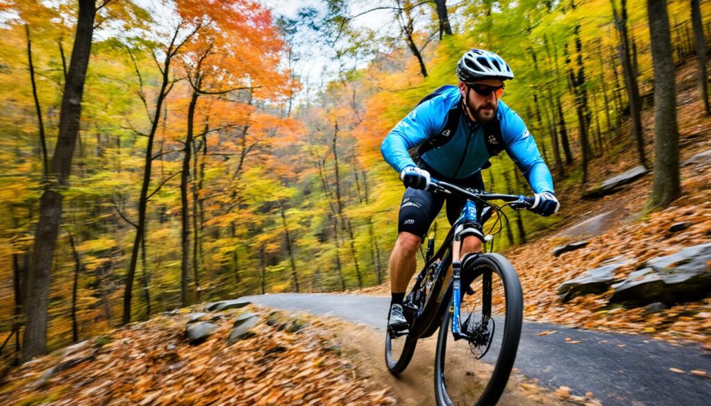 Coopers Rock State Forest mountain biking