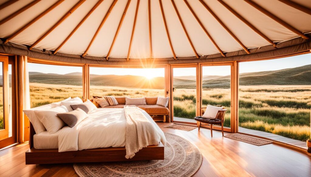 Fabulous yurt