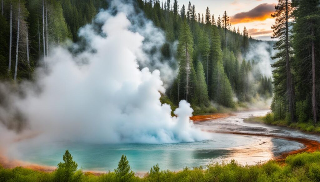 Flaming Geyser State Park