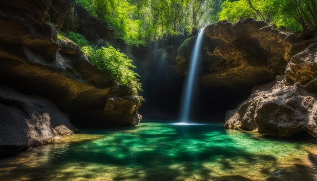 Freshwater spring