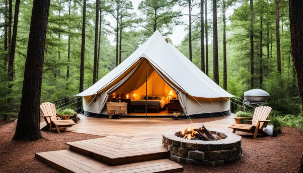 Glamping at Louisiana State Parks