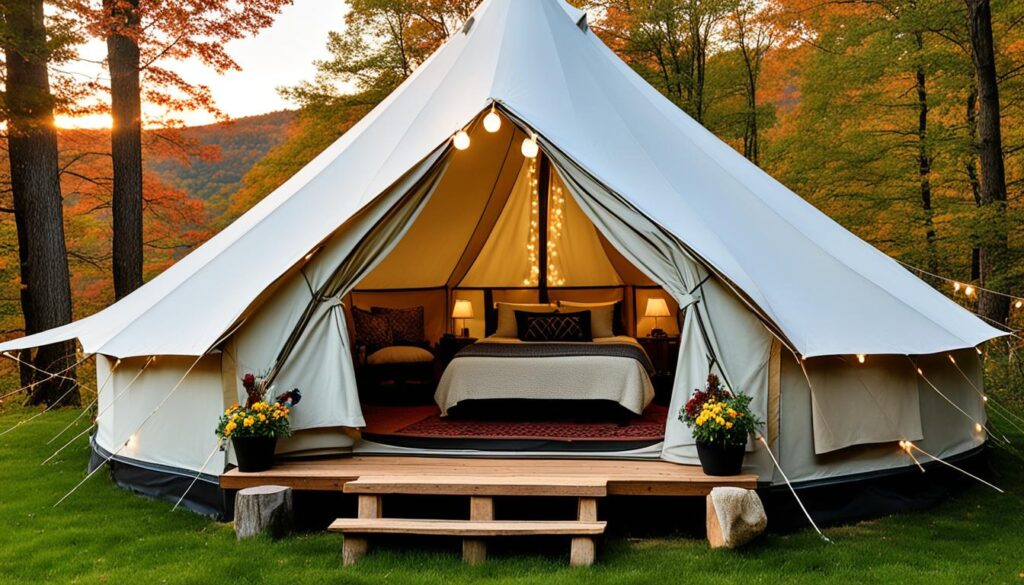 Glamping in Connecticut