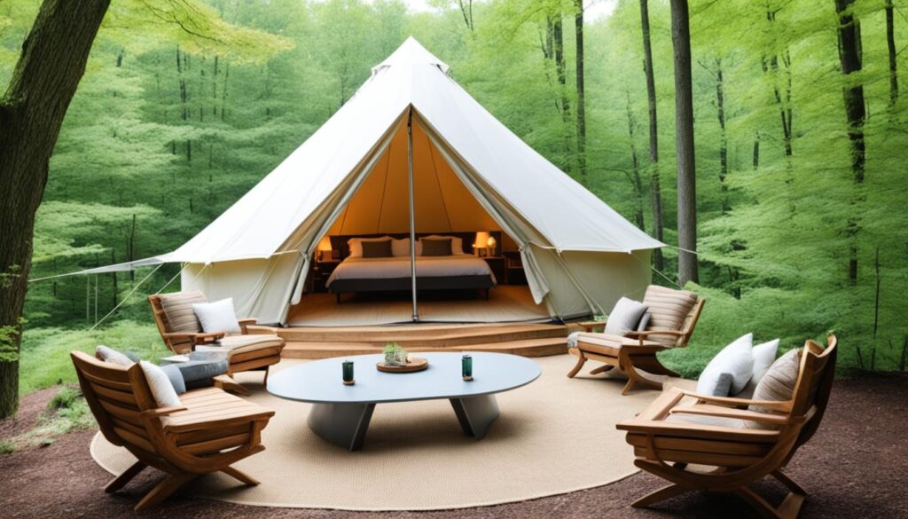 Glamping in Indiana