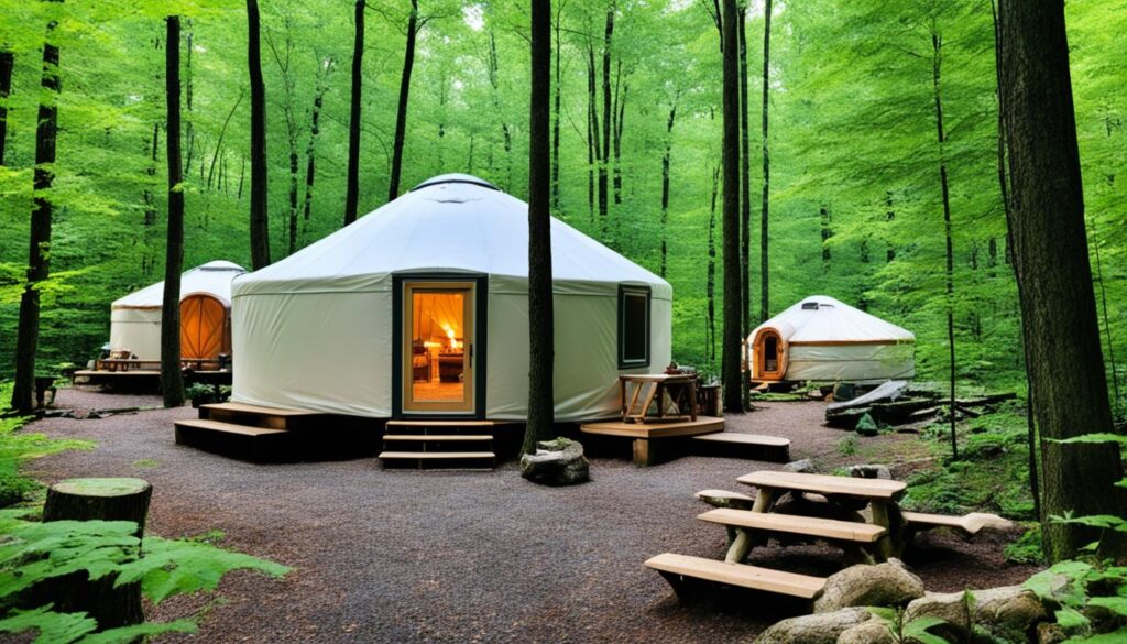 Glamping in Ohio
