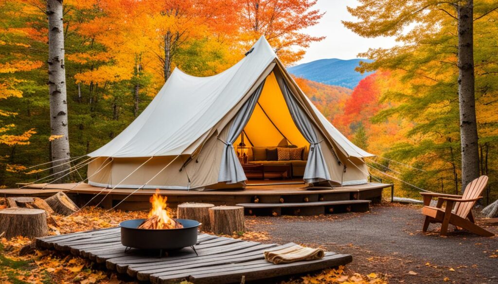 Glamping in Vermont