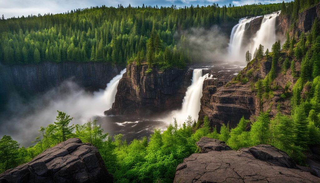 High Falls of the Baptism River