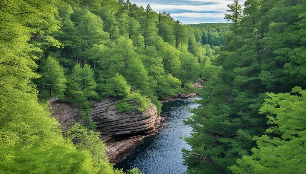 Hiking Trails in Marquette State Parks