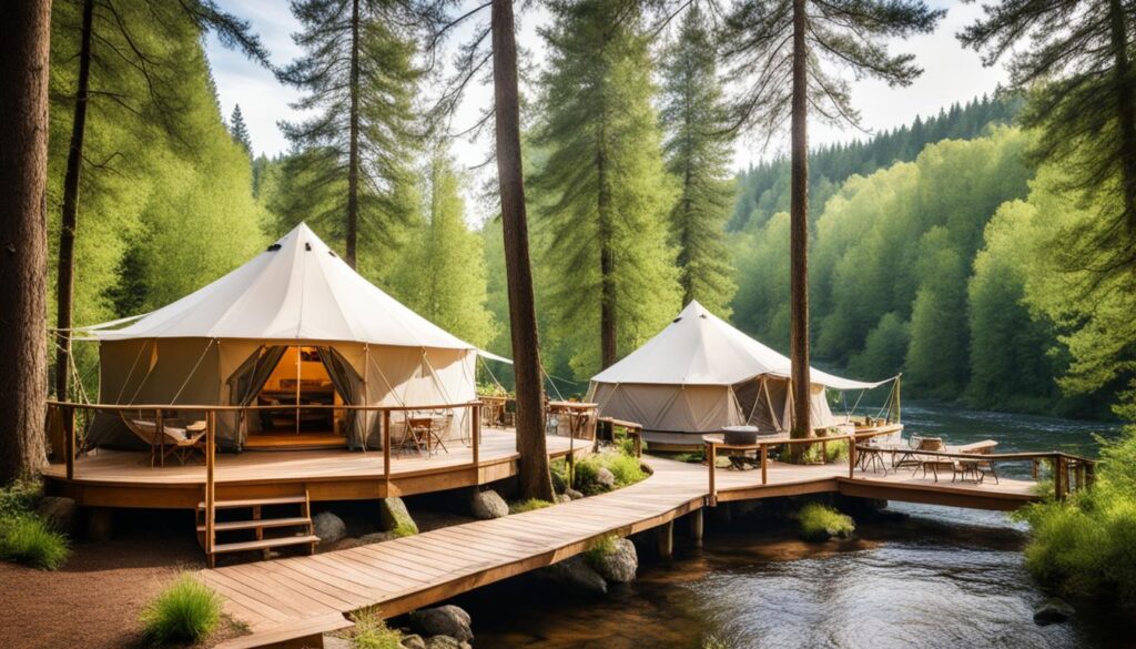 How to set up a glamping site