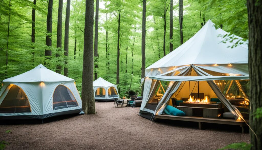 Indiana glamping sites