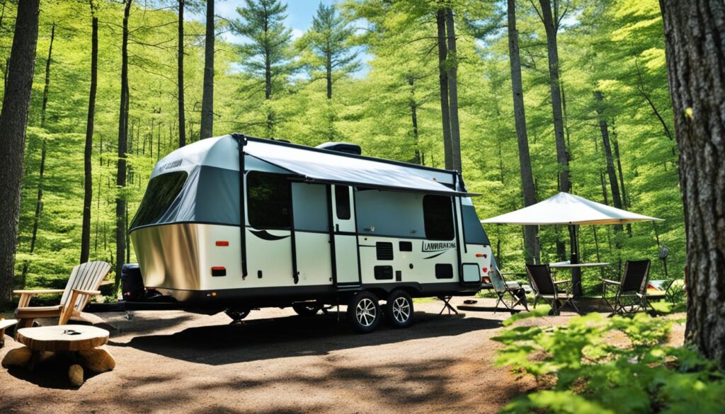 New Hampshire camping retreats