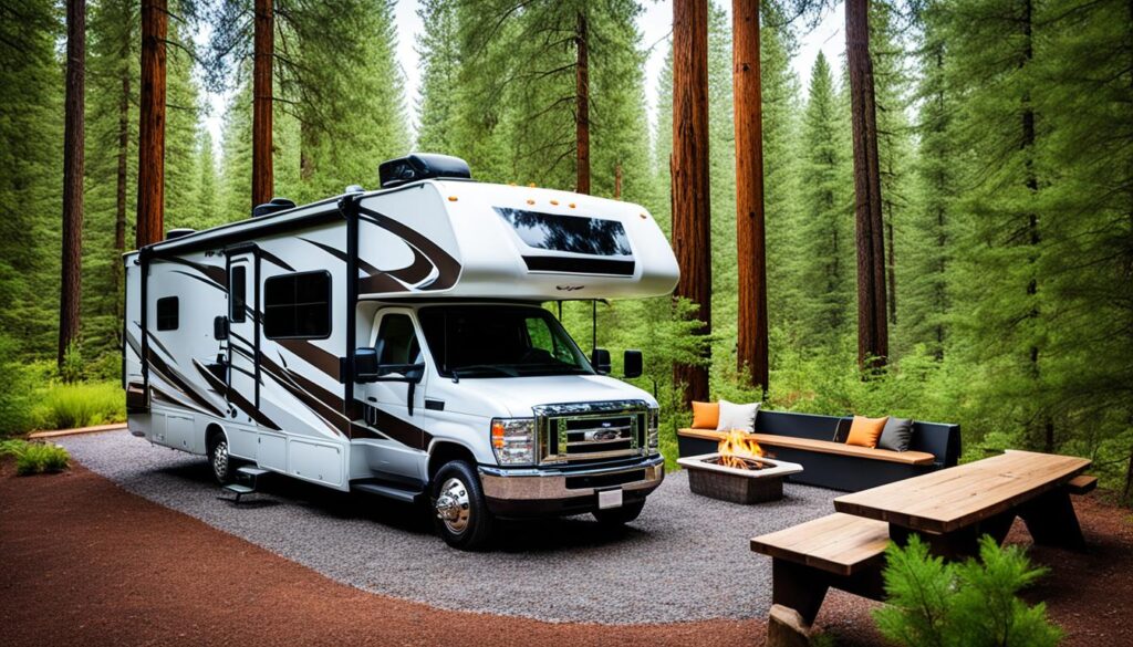 RV Glamping in Indiana