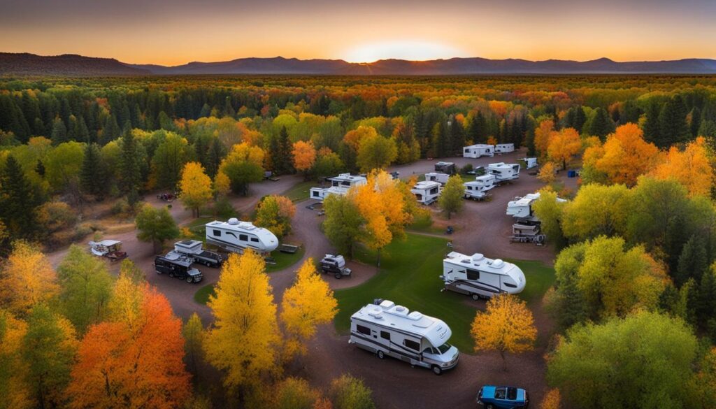 RV camping New Mexico state parks