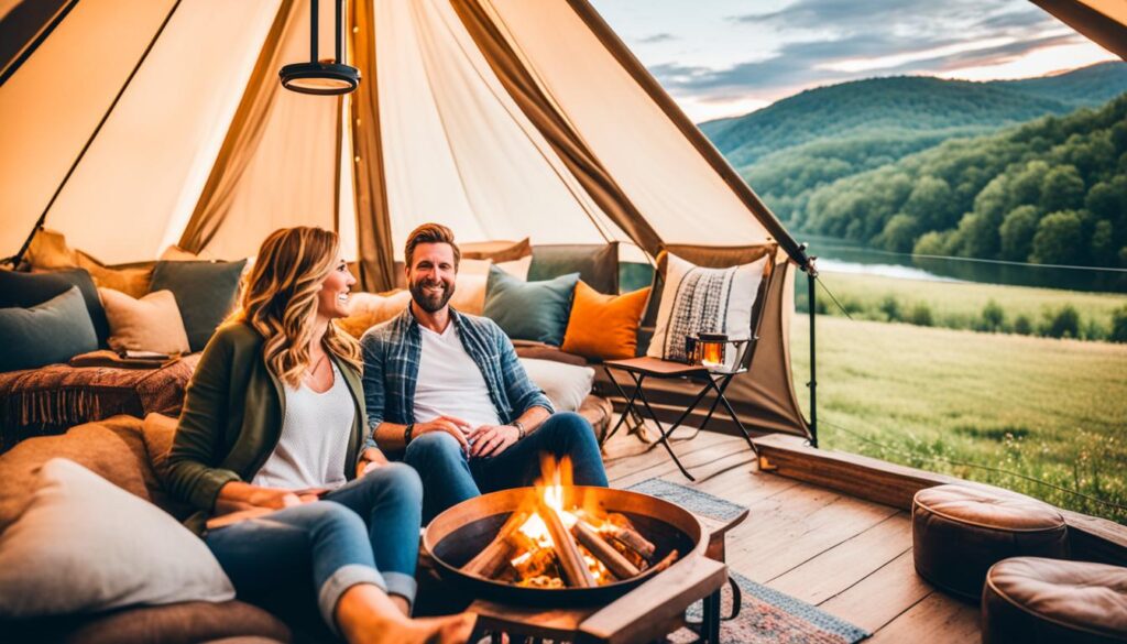Tennessee glamping experience