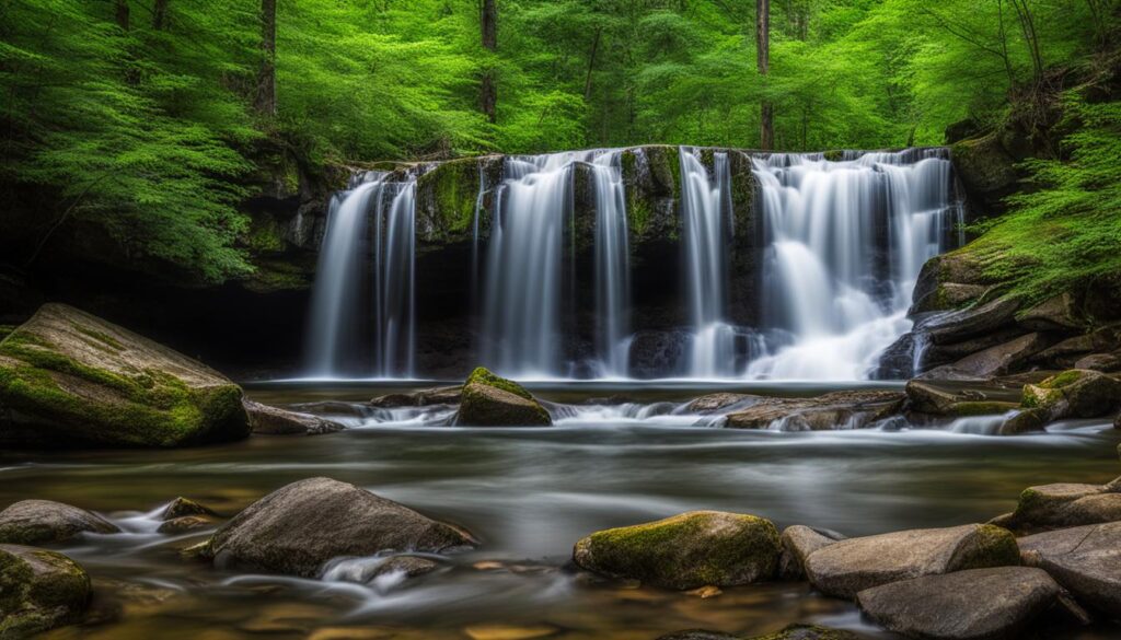 Waterfalls at Staunton State Park