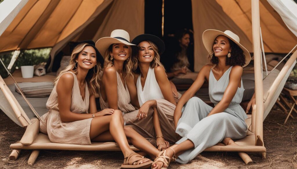 What to wear glamping