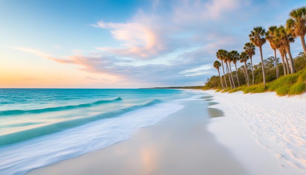 beach at Henderson Beach State Park