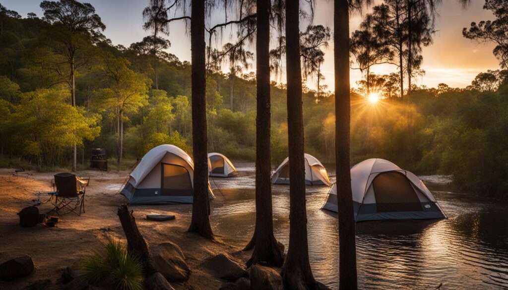 camping Tallahassee state parks