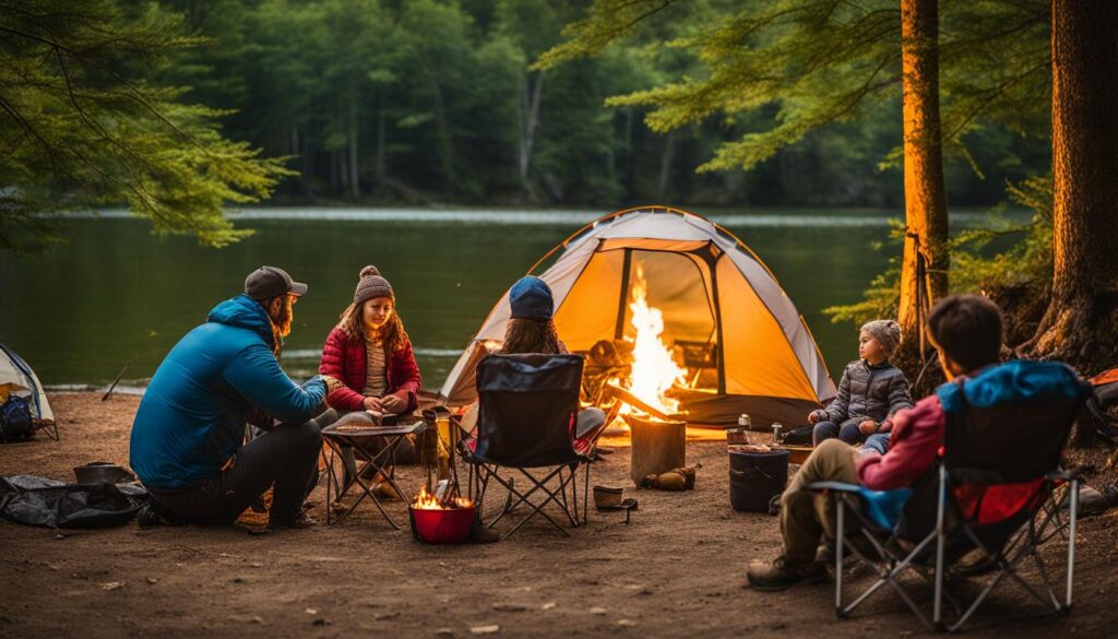 camping at River Island State Park