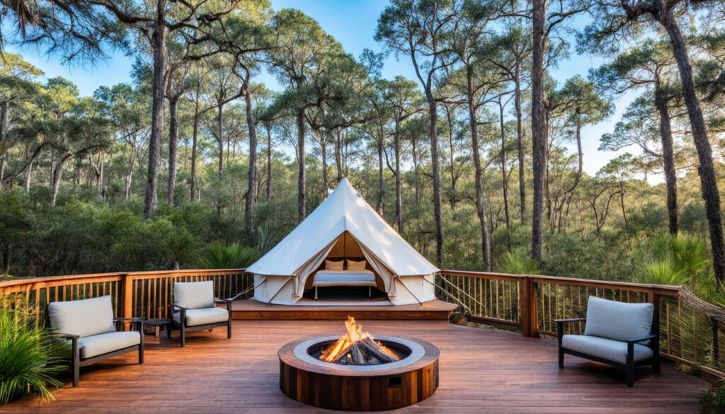 glamping in Santa Rosa Beach